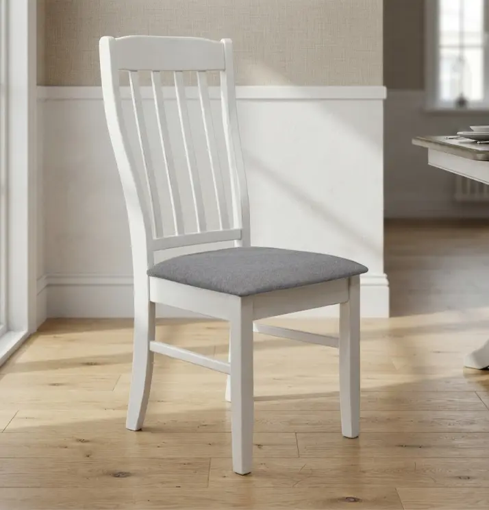 Scaun Evelin Wenyi NV-10WP (White/Grey)