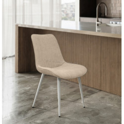 Стул Evelin YTC-055WH UF885-03 (Light Beige)