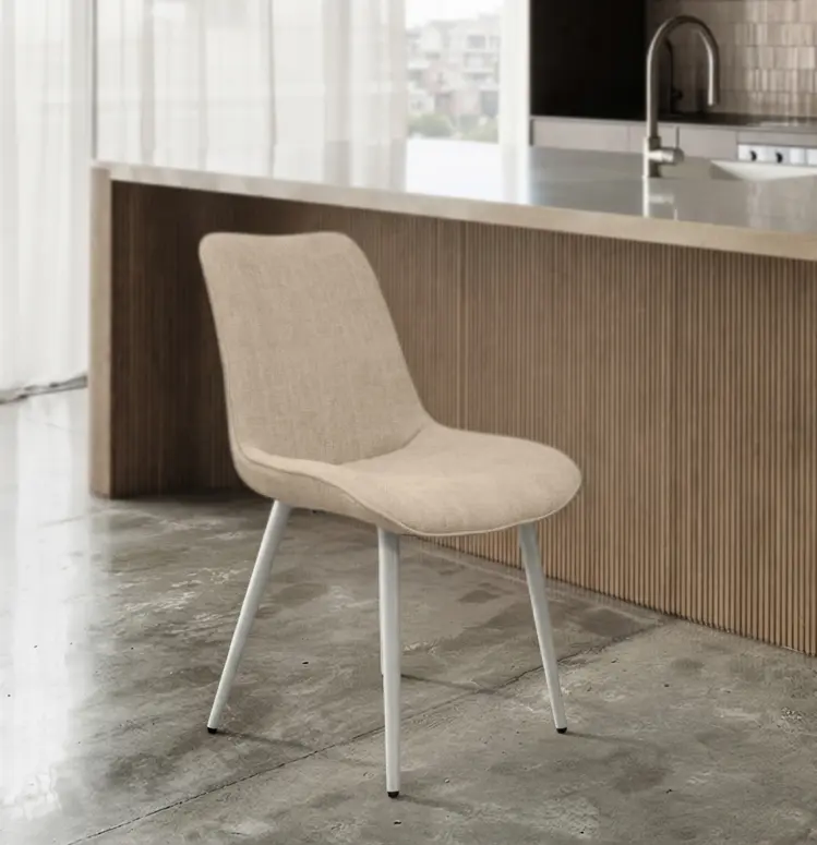 Стул Evelin YTC-055WH UF885-03 (Light Beige)