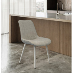 Стул Evelin YTC-055WH UF885-13 (Light Grey)