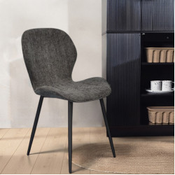 Стул Evelin YTC-064B UF885-15 (Dark Grey)