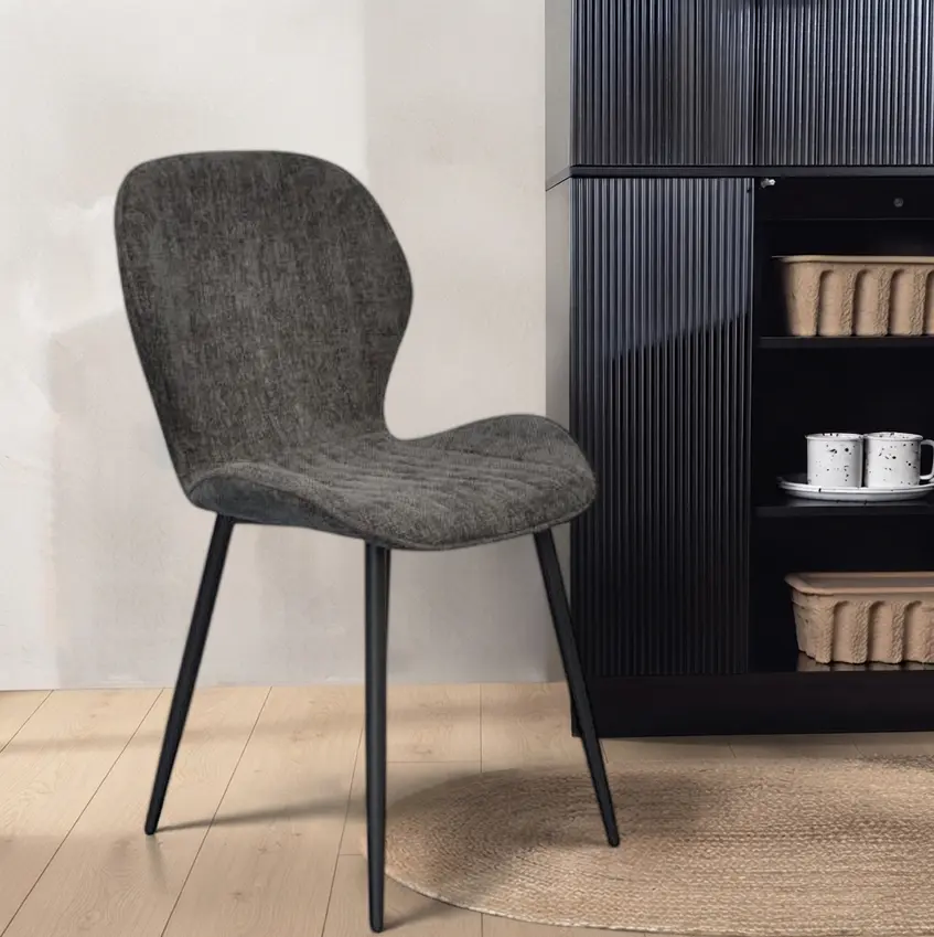 Стул Evelin YTC-064B UF885-15 (Dark Grey)