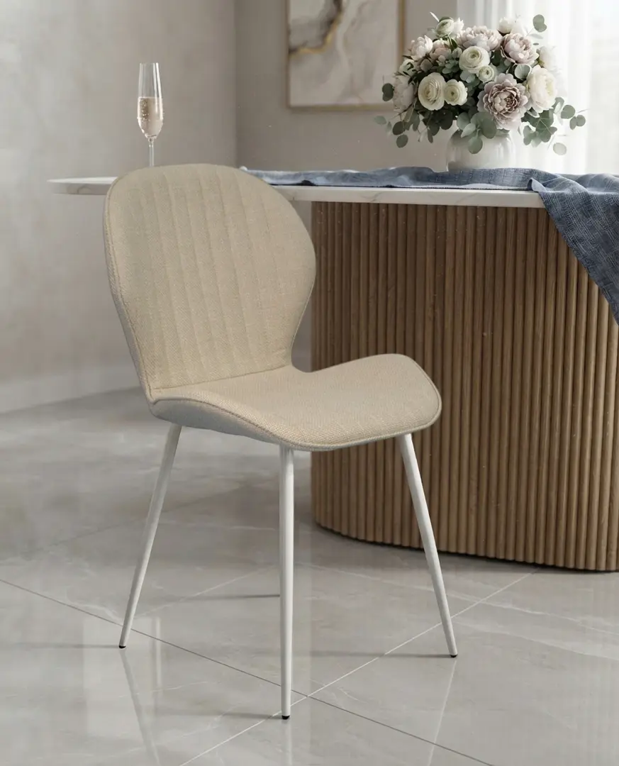 Стул Evelin YTC-064WH Bjorn-24 (Light Beige)