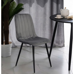 Стул Evelin YTC-078B Bluvel-14 (Dark Grey)