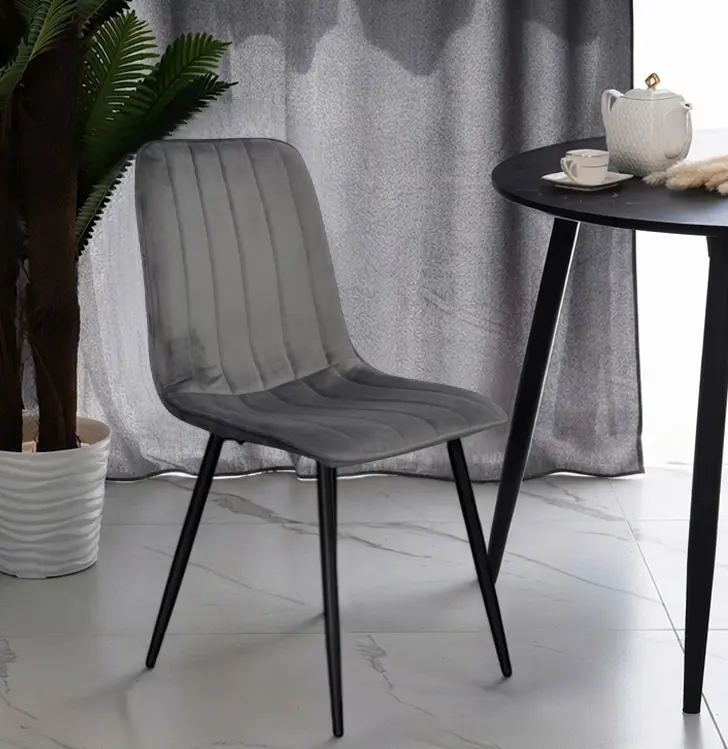 Стул Evelin YTC-078B Bluvel-14 (Dark Grey)