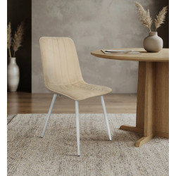 Стул Evelin YTC-078WH UF910-01 (Light Beige)