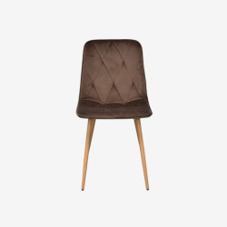 Стул Evelin YTC-080WO Bluvel 38 (Cappuccino) Thumb