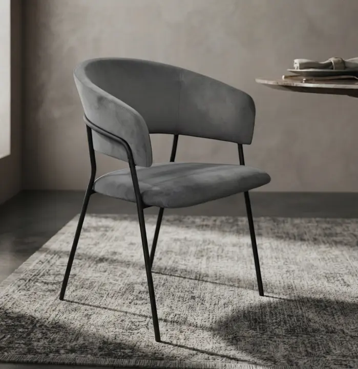 Стул Evelin YTC-097B Blu-14 (Dark Grey)