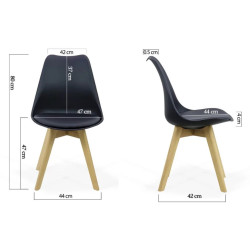 Стул Prestige Chairs BUC 242 (Red) Thumb