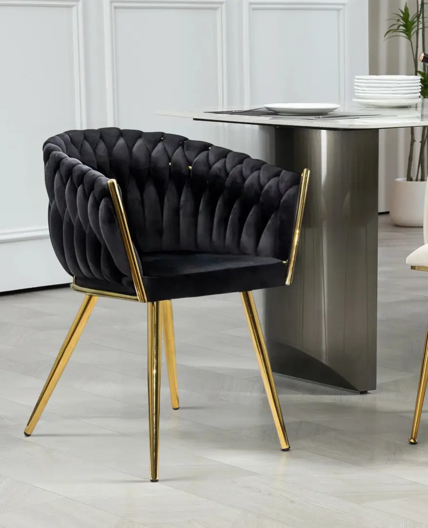 Стул Prestige Chairs BUC 261 (Black/Gold)