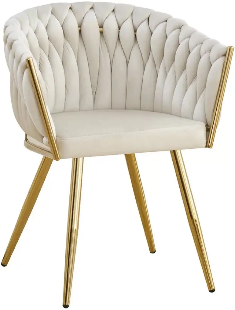 Стул Prestige Chairs BUC 261 (Cream/Gold) - 7