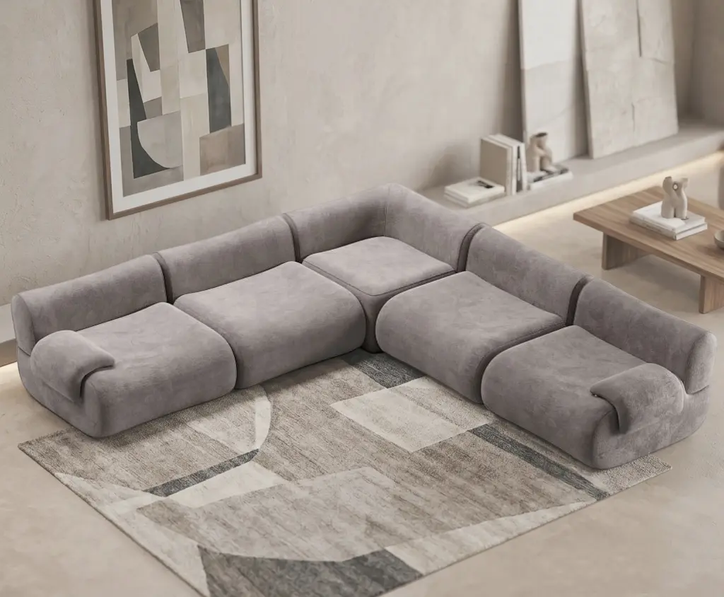 Модульный диван Synonym Myra Grande (Grey)