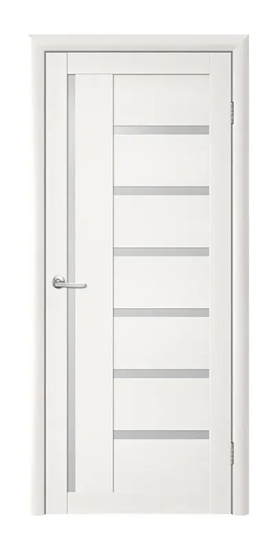 Usa de interior Luxdoors Trend-Doоrs Trend T-3 Bianca Sticla Mat Telescopic 700mm (White Larch)