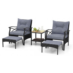 Комплект садовой мебели Costway NP11576GR (Grey) Thumb