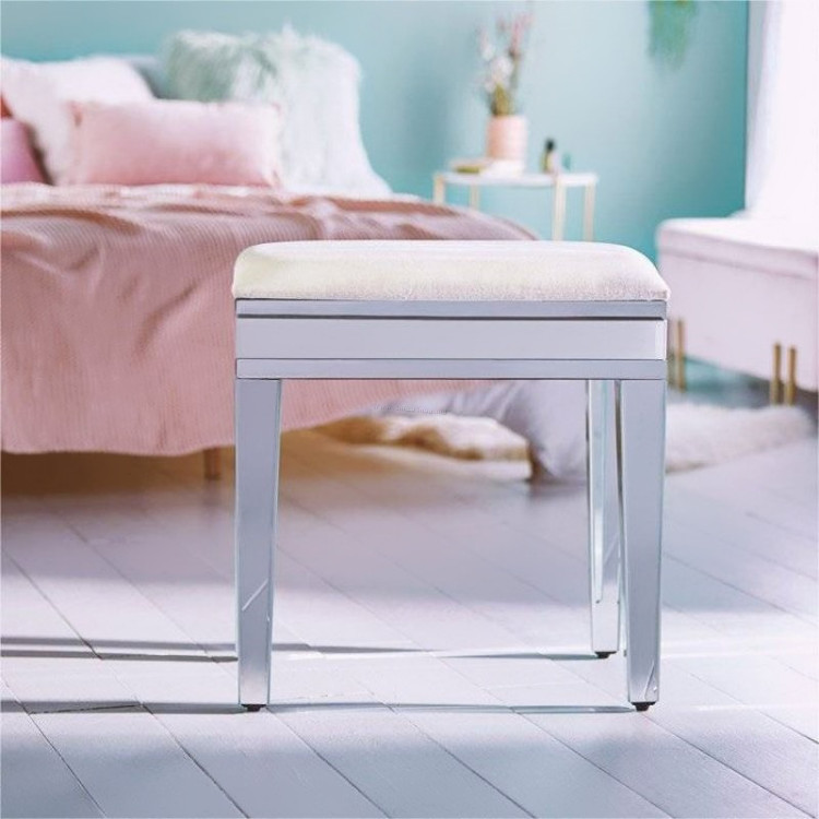 Табурет Beautify 4010201 (White Velvet)