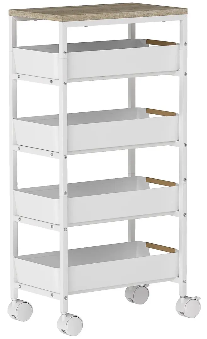 Этажерка Homcom 801-392V00WT (White) - 2