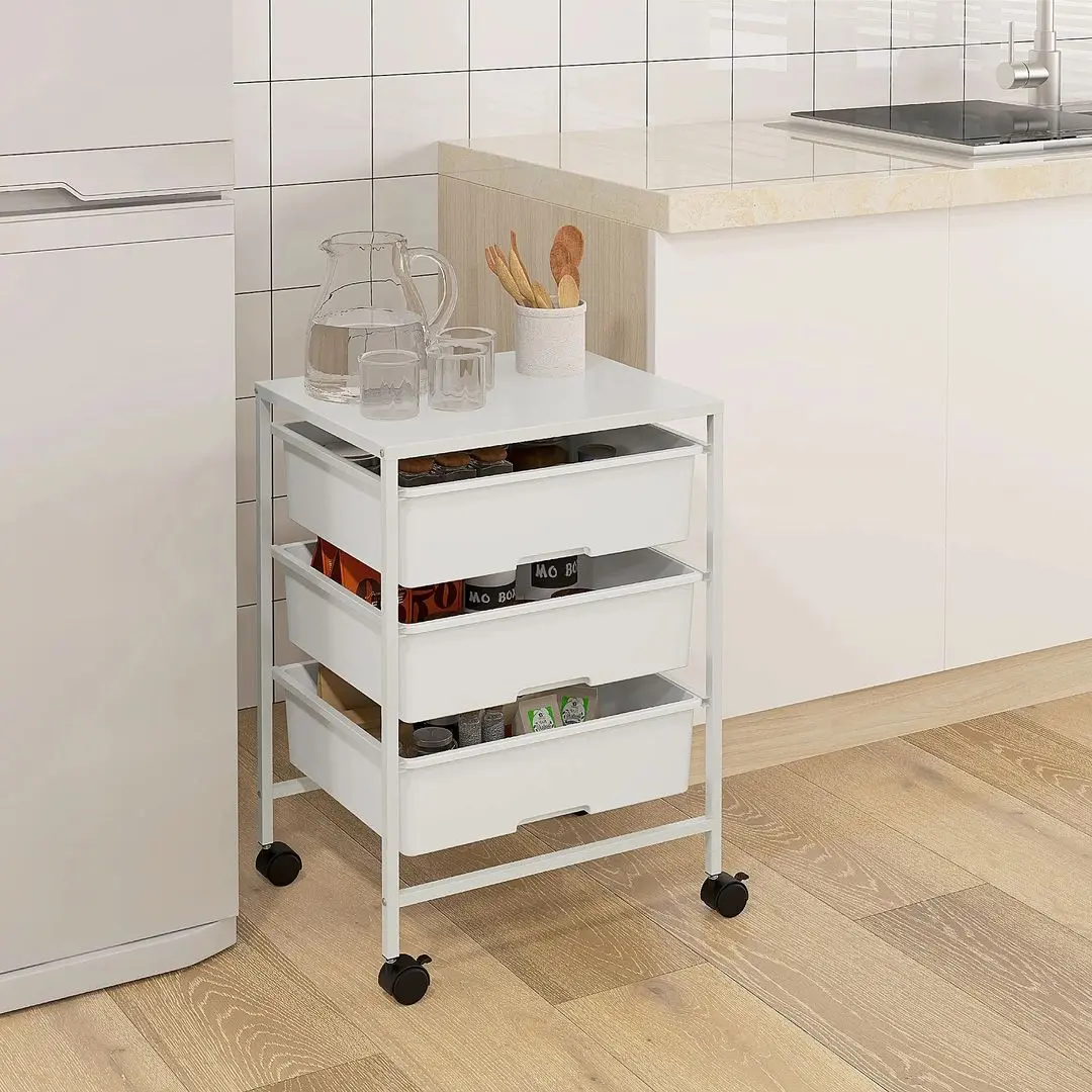 Etajera Homcom 850-289V00WT (White)