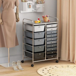 Этажерка-органайзер Costway HW53825ZJ (Grey)