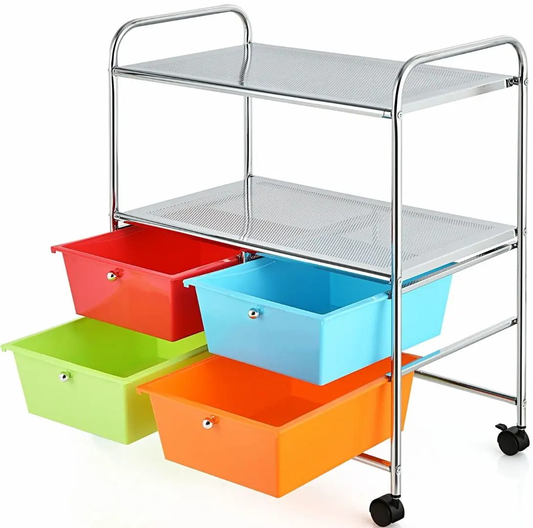 Этажерка-органайзер Costway HW54070MT (Multicolor) - 2