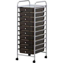 Etajera-organizator VonHaus 3008070 (Black/Silver) Thumb