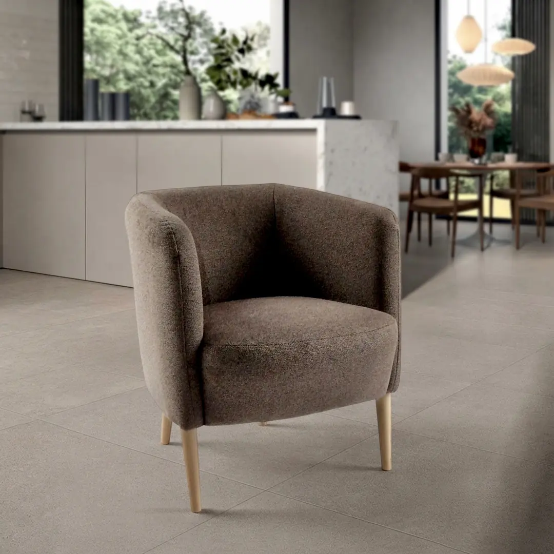 Fotoliu Tempo Kondela Alien (Brown/Beech)