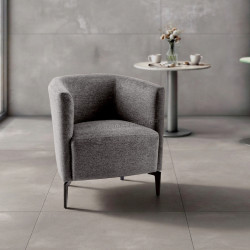 Fotoliu Tempo Kondela Kapy (Gray/Black)