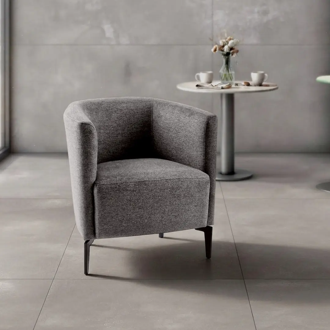 Fotoliu Tempo Kondela Kapy (Gray/Black)