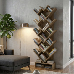 Etajera Tempo Kondela Vevey (Brown-gray Oak)
