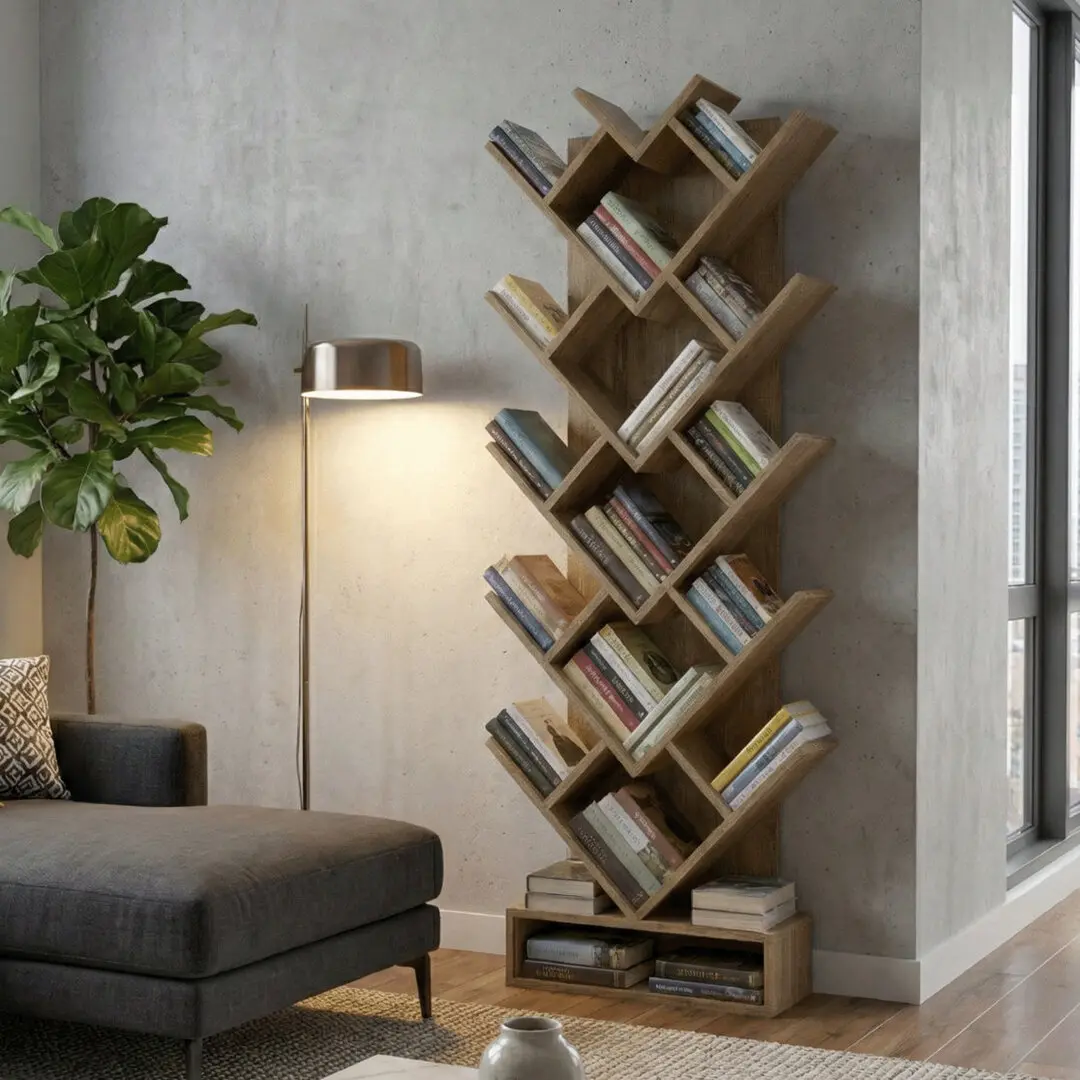 Etajera Tempo Kondela Vevey (Brown-gray Oak)