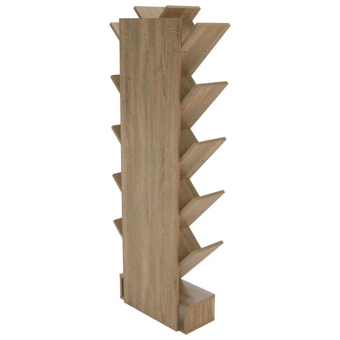 Etajera Tempo Kondela Vevey (Brown-gray Oak) - 5