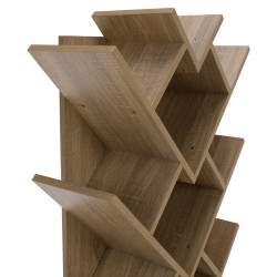 Etajera Tempo Kondela Vevey (Brown-gray Oak) Thumb