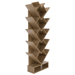 Etajera Tempo Kondela Vevey (Brown-gray Oak) Thumb