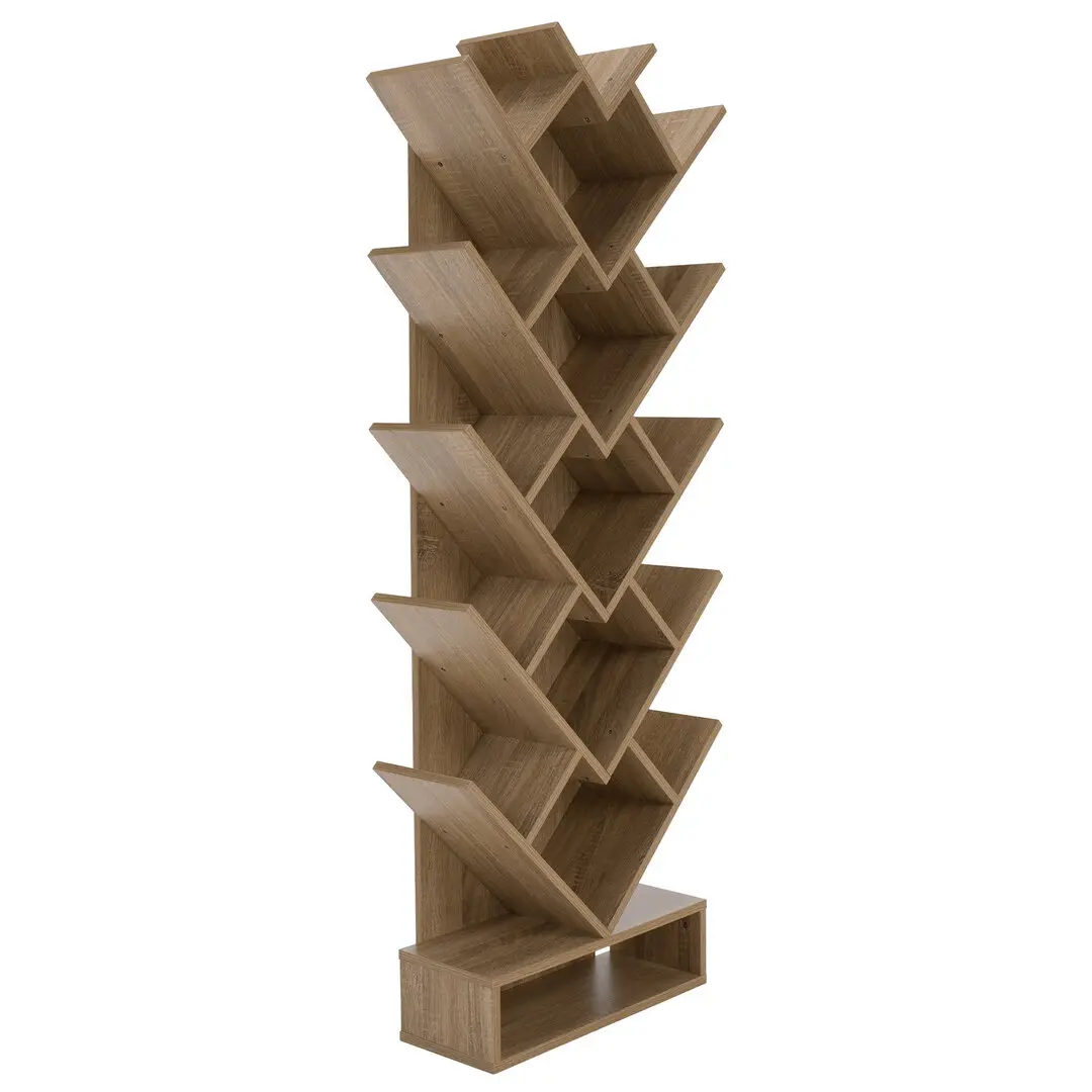 Etajera Tempo Kondela Vevey (Brown-gray Oak) - 2