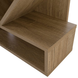 Etajera Tempo Kondela Vevey (Brown-gray Oak) Thumb