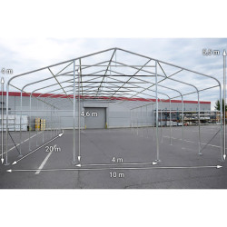 Тентовый склад Tent Service Tytan 10x20 (Grey) Thumb