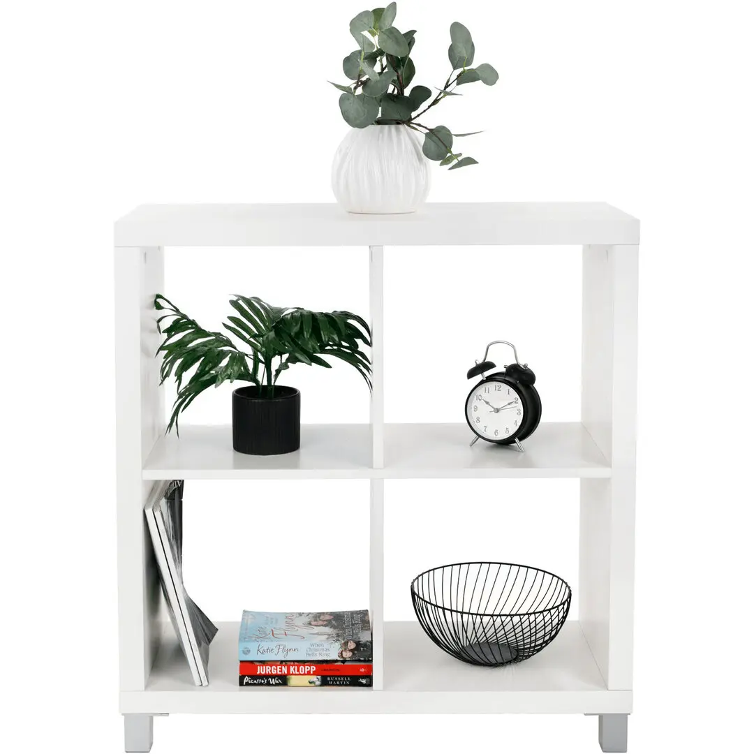 Стеллаж Tempo Kondela Tofi 2 New (White) - 2