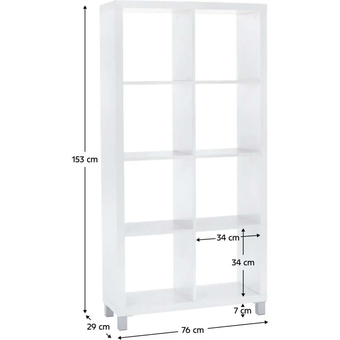 Etajera Tempo Kondela Tofi 3 New (White) - 8