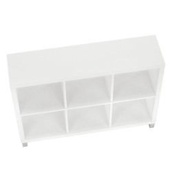 Etajera Tempo Kondela Tofi 4 New (White) Thumb