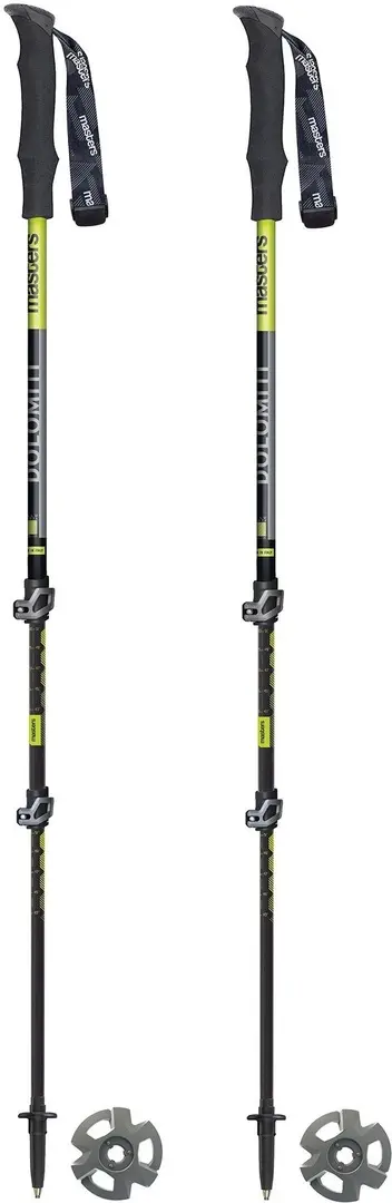 Треккинговые палки Masters Dolomiti (Black/Green)