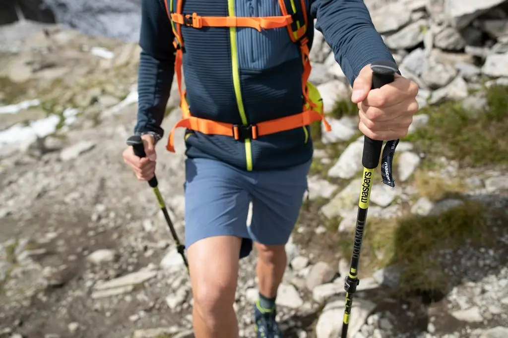 Треккинговые палки Masters Dolomiti (Black/Green) - 4