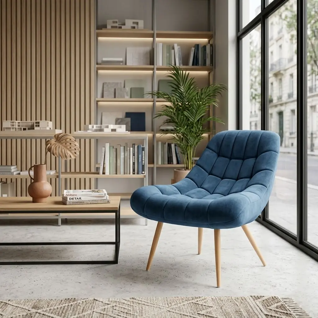 Fotoliu DP Trio SF-1812 (Blue)