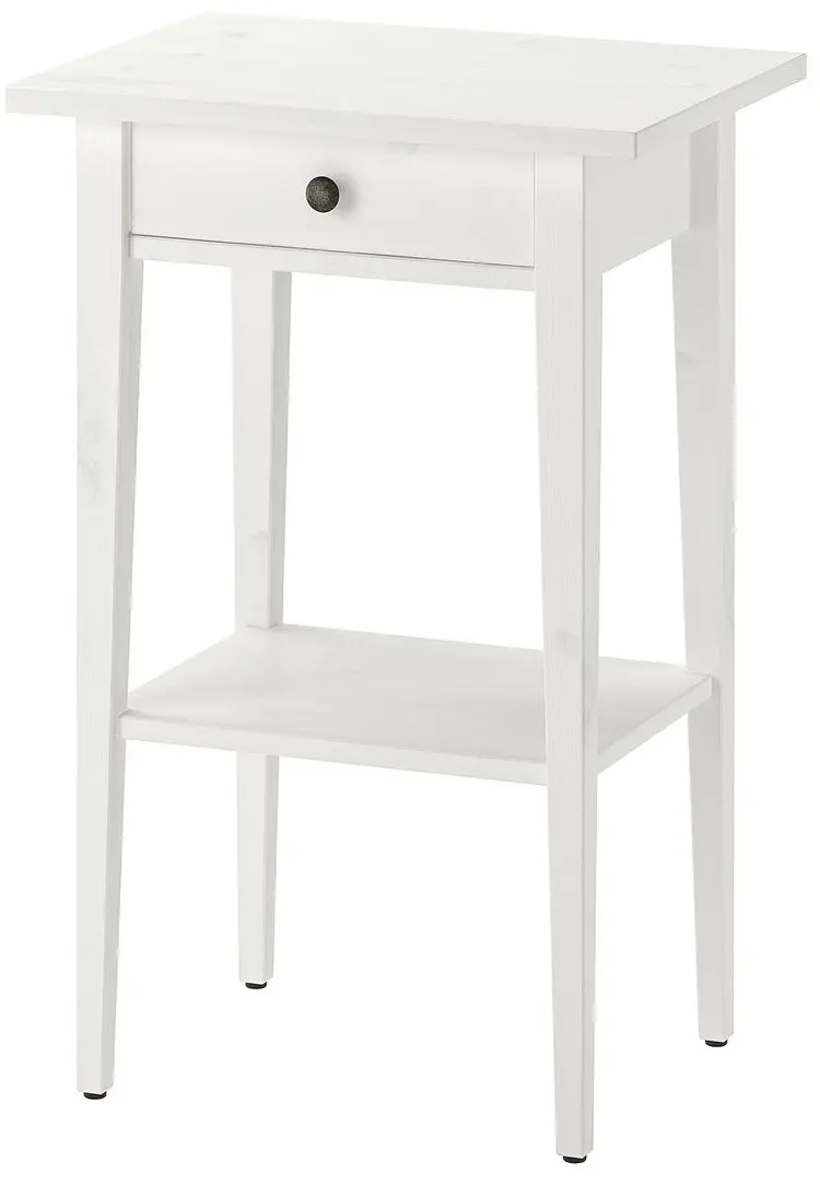 Тумба прикроватная Ikea Hemnes 46x35 (Белый) - 2