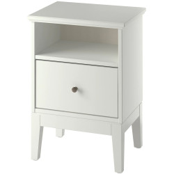 Noptiera Ikea Idanas 47x40 (Alb) Thumb