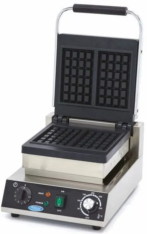 Вафельница Maxima 9365105 (Black/Inox)