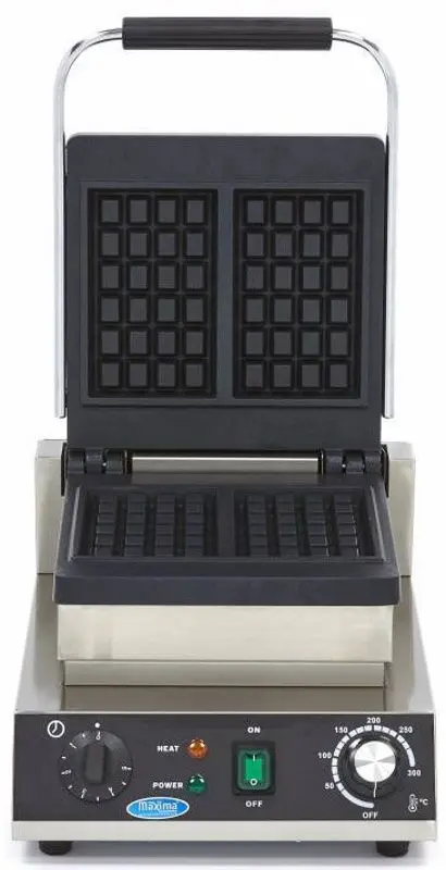 Вафельница Maxima 9365105 (Black/Inox) - 6