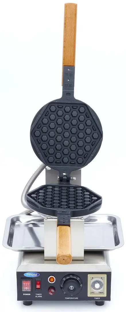 Вафельница Maxima 9374235 (Black/Inox) - 2