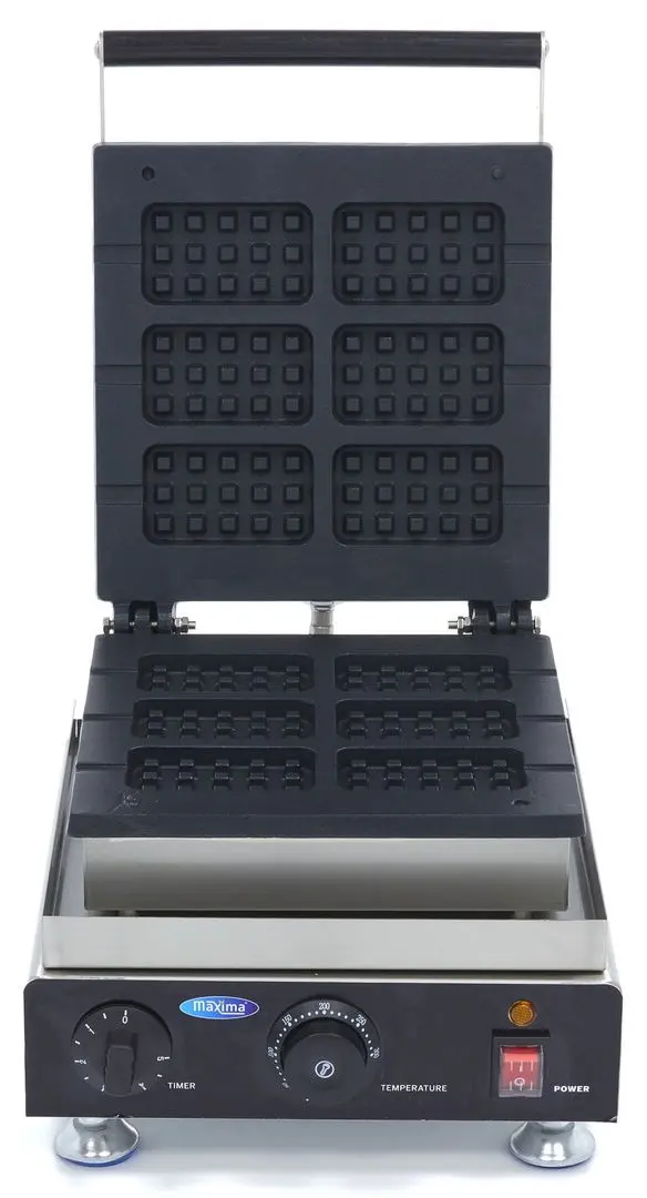 Вафельница Maxima 9374250 (Black/Inox) - 7