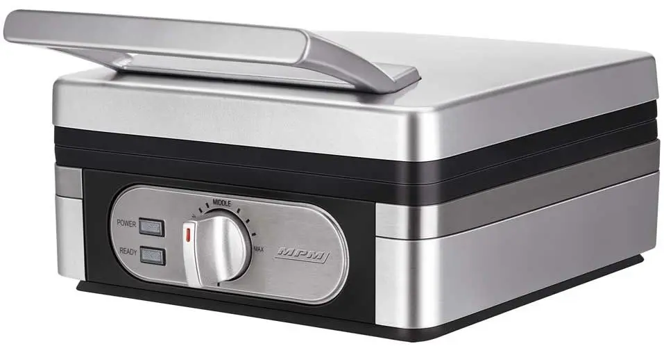 Aparat de facut vafe MPM MGO-13 (Black/Inox) - 2