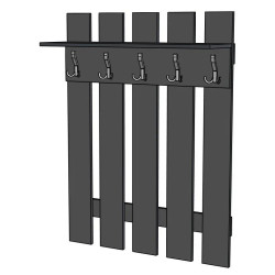 Cuier МЛ-Мебель №3 100cm (Anthracite) Thumb