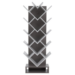 Стеллаж Tempo Kondela Vevey (White/Gray) Thumb